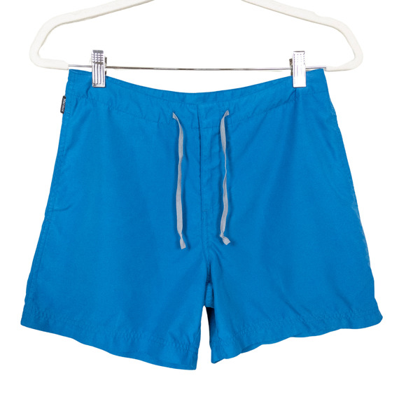 MARMOT Trail Blue Hiking Shorts Zip Fly Drawstring 5" Inseam Women's Small - Picture 1 of 7